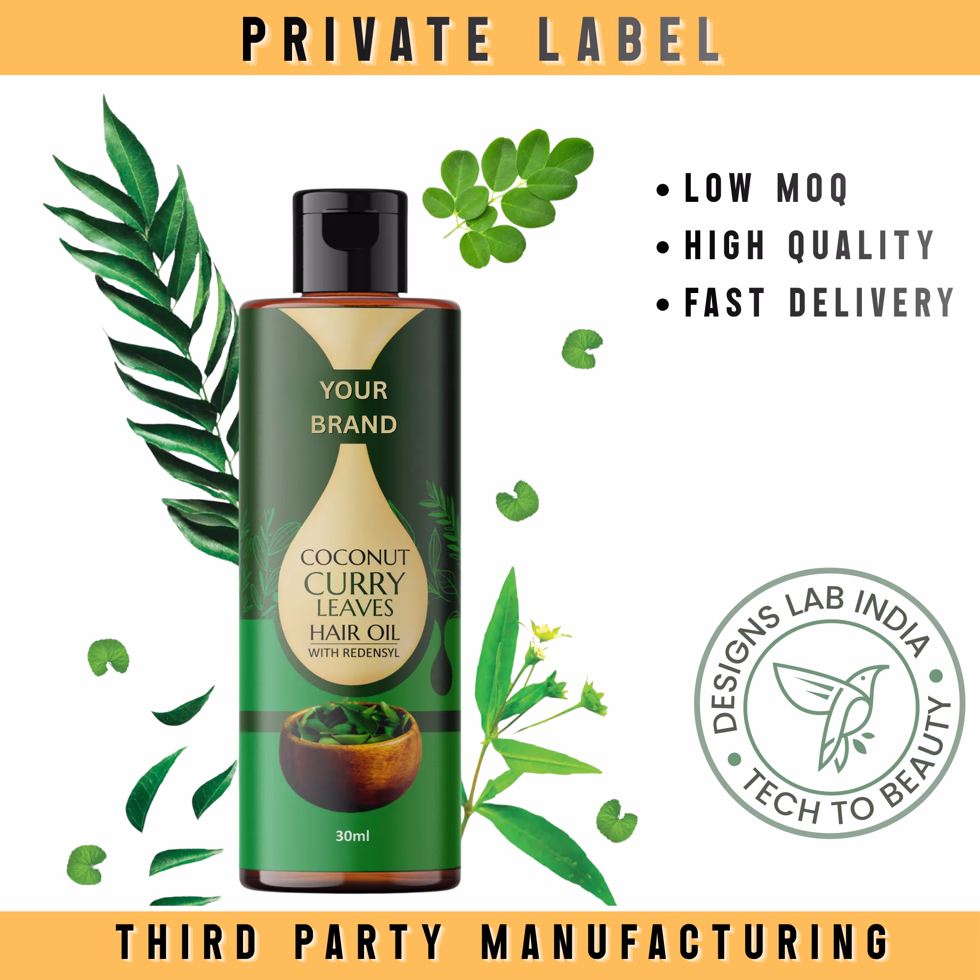 Curry Leaf Hair Oil